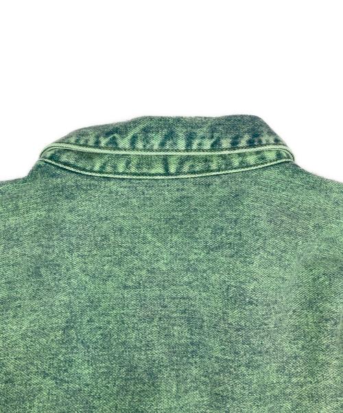 jieda（ジエダ）Jieda (ジエダ) CHEMICAL DENIM JACKET/ケミカルデニムジャケット グリーン サイズ:1の古着・服飾アイテム