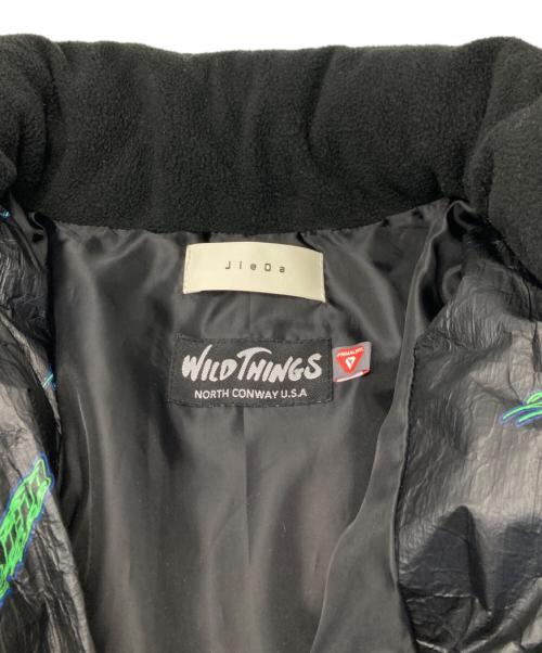 jieda（ジエダ）Jieda (ジエダ) WILD THINGS (ワイルドシングス) DOWN JACKET/ダウンジャケット ブラック サイズ:2の古着・服飾アイテム