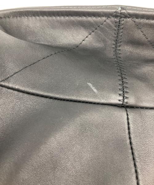 MONKEY TIME（モンキータイム）MONKEY TIME (モンキータイム) SHEEP OVER SIZED W/RIDERS ジャケット/シープ オーバーサイズド ダブルライダース ジャケット ブラック サイズ:Ｌの古着・服飾アイテム