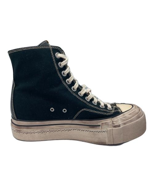 VISVIM（ビズビム）VISVIM (ビズビム) SKAGWAY HI G.PATTEN ホワイト×ブラック サイズ:US09の古着・服飾アイテム