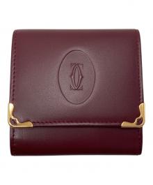 Cartier（カルティエ）の古着「コインケース」｜ボルドー
