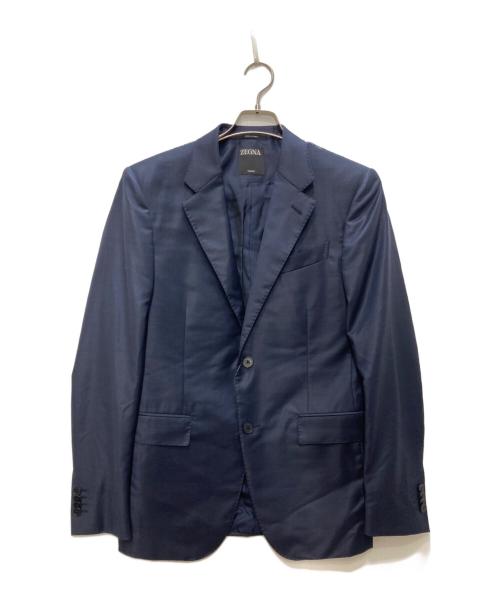 ZEGNA（ゼニア）ZEGNA (ゼニア) Trofeo wool セットアップスーツ ネイビー サイズ:48の古着・服飾アイテム