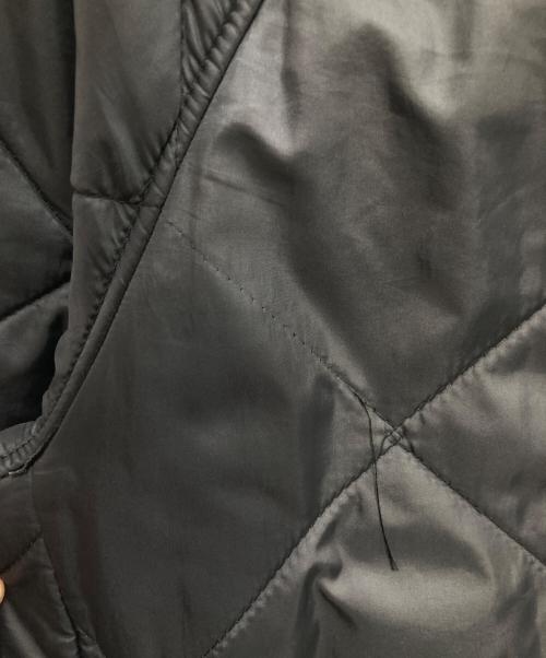 LAVENHAM（ラベンハム）LAVENHAM (ラベンハム) キルティングフーデッドコート ネイビー サイズ:36の古着・服飾アイテム