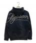 Supreme (シュプリーム) Rhinestone Script Hooded Sweatshirt ブラック サイズ:S：12000円