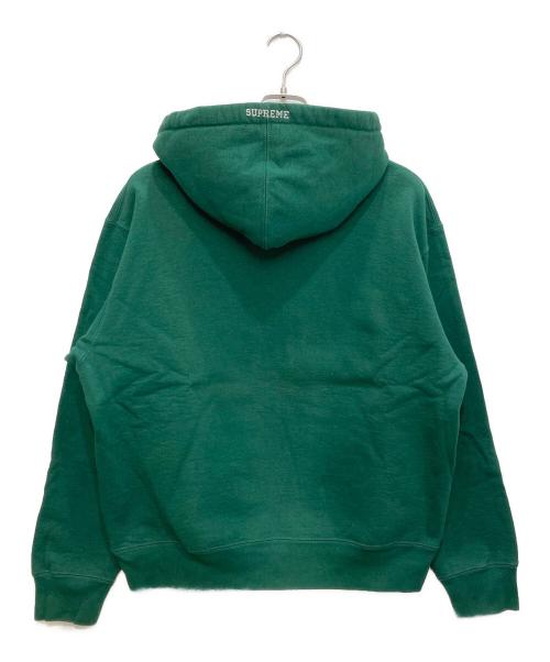 SUPREME（シュプリーム）SUPREME (シュプリーム) S Logo Zip Up Hooded Sweatshirt グリーン サイズ:Sの古着・服飾アイテム