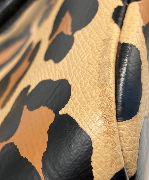 COACH（コーチ）COACH (コーチ) レオパード柄ショルダーバッグ ブラウンの古着・服飾アイテム