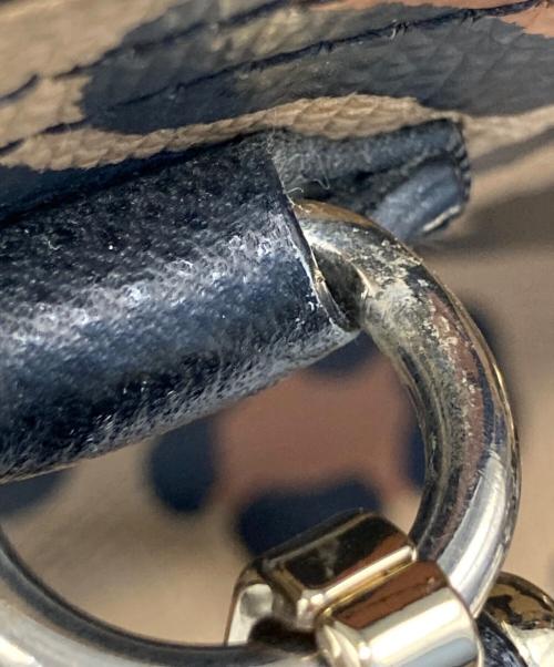 COACH（コーチ）COACH (コーチ) レオパード柄ショルダーバッグ ブラウンの古着・服飾アイテム