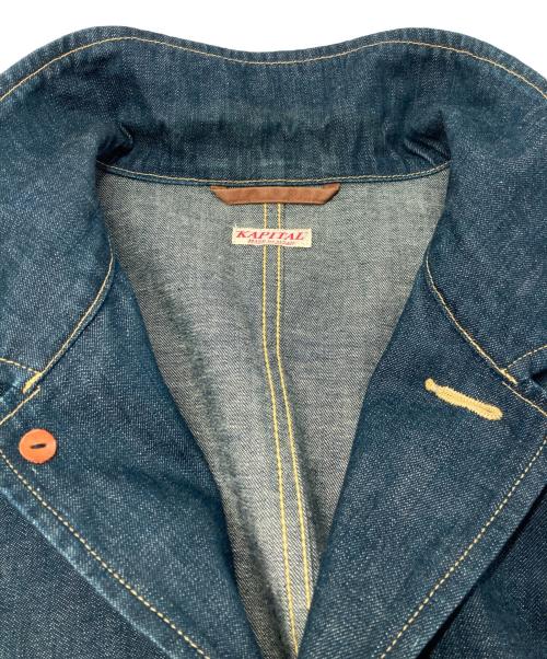 KAPITAL（キャピタル）KAPITAL (キャピタル) デニムロングコート インディゴ サイズ:Ⅿの古着・服飾アイテム