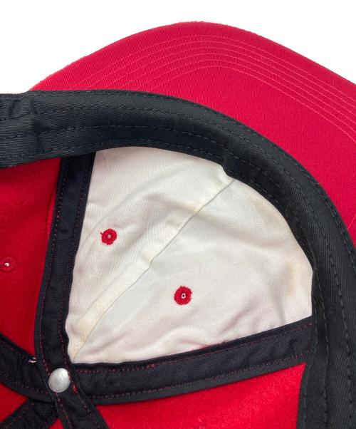 SUPREME（シュプリーム）Supreme (シュプリーム) Polartec Sロゴ キャップ レッドの古着・服飾アイテム