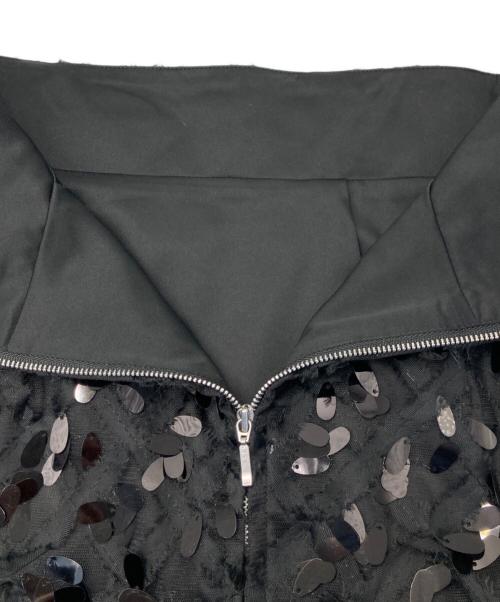 eimy istoire（エイミーイストワール）eimy istoire (エイミーイストワール) アーモンドスパンスカート ブラック サイズ:Ｍ 未使用品の古着・服飾アイテム