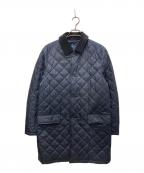 BROOKS BROTHERSブルックスブラザーズ）の古着「キルティングコート」｜ネイビー