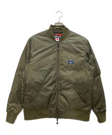 NANGA（ナンガ）の古着「MA-1 オーロラダウンジャケット」｜グリーン