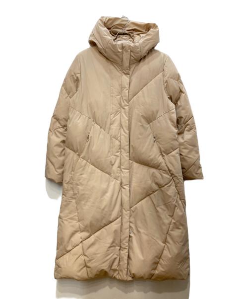 Calvin Klein（カルバンクライン）Calvin Klein (カルバンクライン) ダウンコート ベージュ サイズ:Ｌの古着・服飾アイテム