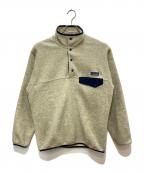 Patagoniaパタゴニア）の古着「シンチラ スナップ T フリースプルオーバー」｜ホワイト