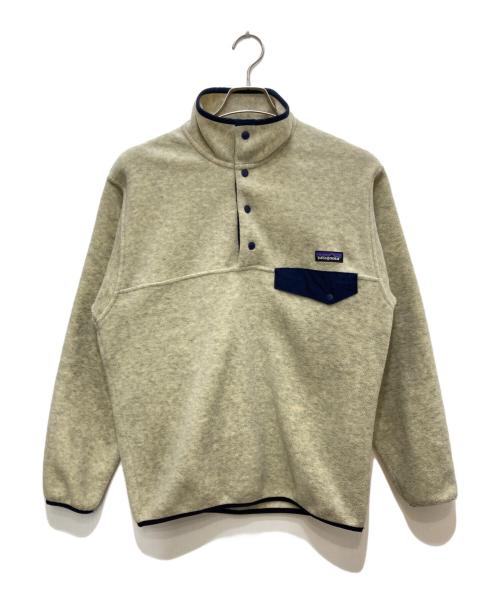 Patagonia（パタゴニア）Patagonia (パタゴニア) シンチラ スナップ T フリースプルオーバー ホワイト サイズ:Sの古着・服飾アイテム