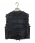 CADUNE (カデュネ) ツイードジレベスト ブラック サイズ:36：6000円
