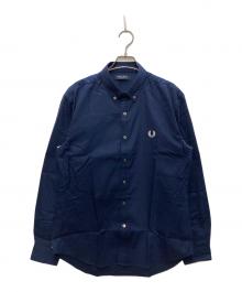 FRED PERRY（フレッドペリー）の古着「長袖シャツ」｜ネイビー