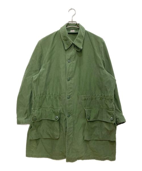 Swedish Army（スウェーデン軍）Swedish Army (スウェーデン軍) ミリタリーコート カーキ サイズ:54の古着・服飾アイテム
