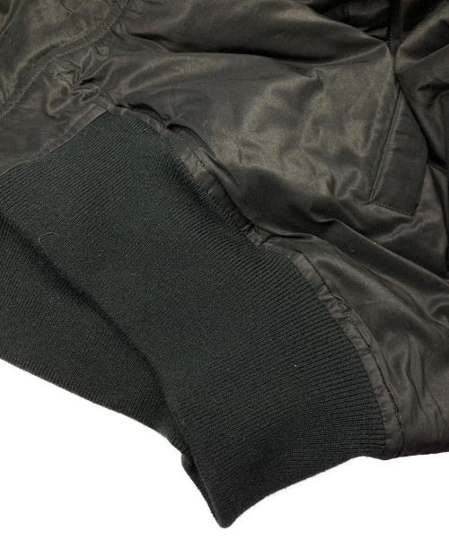 COMOLI（コモリ）COMOLI (コモリ) コットンシルク ミリタリーフーデッドジャケット ブラック サイズ:2の古着・服飾アイテム