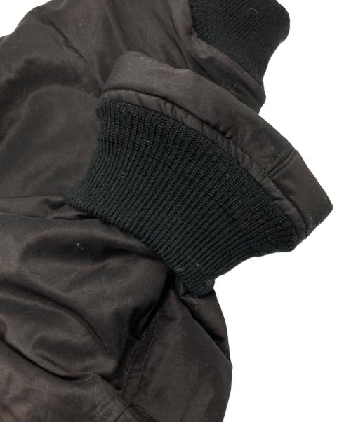 COMOLI（コモリ）COMOLI (コモリ) コットンシルク ミリタリーフーデッドジャケット ブラック サイズ:2の古着・服飾アイテム