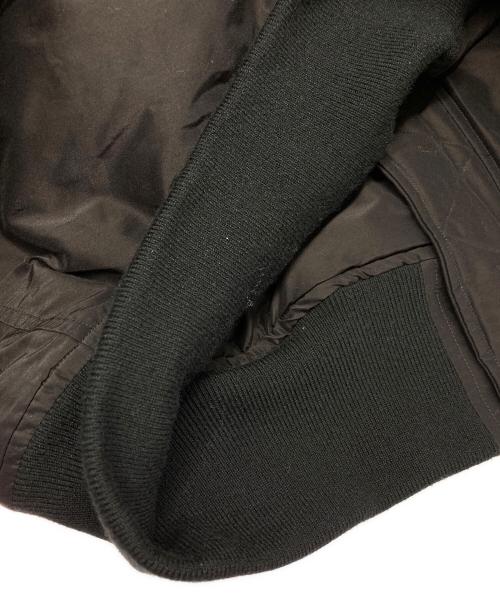 COMOLI（コモリ）COMOLI (コモリ) コットンシルク ミリタリーフーデッドジャケット ブラック サイズ:2の古着・服飾アイテム