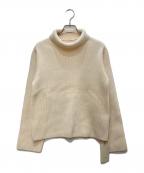 DES PRESデ プレ）の古着「セミウーステッドウール ハイネックプルオーバー」｜アイボリー