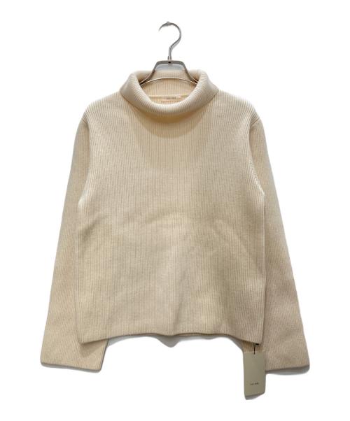 DES PRES（デ プレ）DES PRES (デ プレ) セミウーステッドウール ハイネックプルオーバー アイボリー サイズ:free 未使用品の古着・服飾アイテム