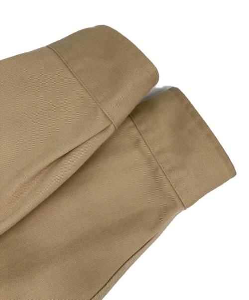 SUPREME（シュプリーム）Supreme (シュプリーム) Hooded Twill Shirt ベージュ サイズ:Lの古着・服飾アイテム