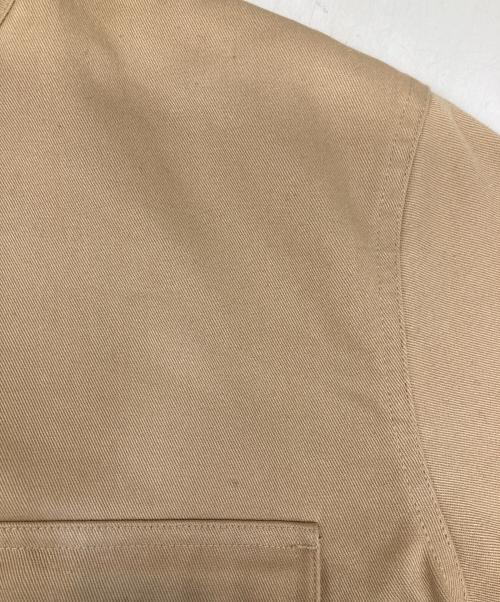 SUPREME（シュプリーム）Supreme (シュプリーム) Hooded Twill Shirt ベージュ サイズ:Lの古着・服飾アイテム