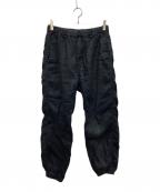 CAHLUMNカウラム）の古着「Heavy Weight Jersey Gym Pant/ヘビー ウェイト ジャージー ジム パンツ」｜ブラック