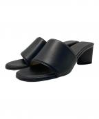 BOTTEGA VENETAボッテガベネタ）の古着「ブロックヒールサンダル」｜ブラック