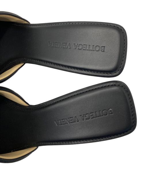 BOTTEGA VENETA（ボッテガベネタ）BOTTEGA VENETA (ボッテガベネタ) ブロックヒールサンダル ブラック サイズ:36 1/2の古着・服飾アイテム