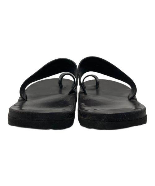 JUTTA NEUMANN（ユッタニューマン）JUTTA NEUMANN (ユッタニューマン) EDIFICE (エディフィス) 別注HERMES エンボスクロコ ブラック サイズ:D9の古着・服飾アイテム