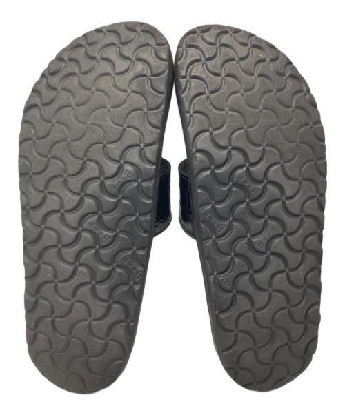 JUTTA NEUMANN（ユッタニューマン）JUTTA NEUMANN (ユッタニューマン) EDIFICE (エディフィス) 別注HERMES エンボスクロコ ブラック サイズ:D9の古着・服飾アイテム