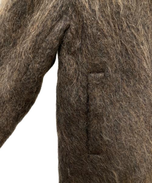 RIAM PLAGE（リアム プラージュ）RIAM PLAGE (リアム プラージュ) ループツイードコート ブラウン サイズ:freeの古着・服飾アイテム