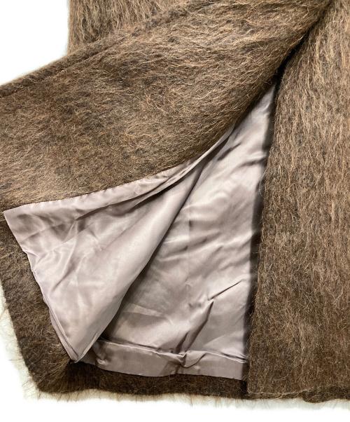 RIAM PLAGE（リアム プラージュ）RIAM PLAGE (リアム プラージュ) ループツイードコート ブラウン サイズ:freeの古着・服飾アイテム