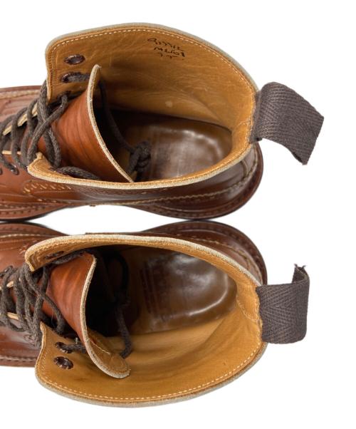 Tricker's（トリッカーズ）Tricker's (トリッカーズ) MALTON / C-SHADE TAN ウィングチップブーツ/モルトン / シーシェイド タンウィングチップブーツ ベージュ サイズ:7(26-26.5cm前後)の古着・服飾アイテム