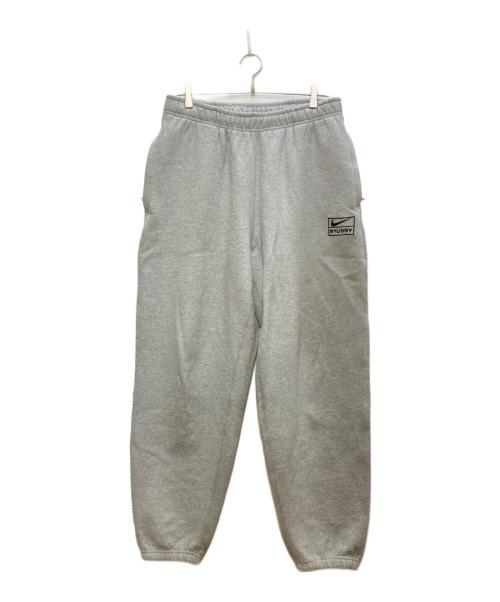 NIKE（ナイキ）NIKE (ナイキ) stussy (ステューシー) NRG Washed Fleece Pant/ナイキ エナジー ウォッシュド フリース パンツ グレー サイズ:Mの古着・服飾アイテム