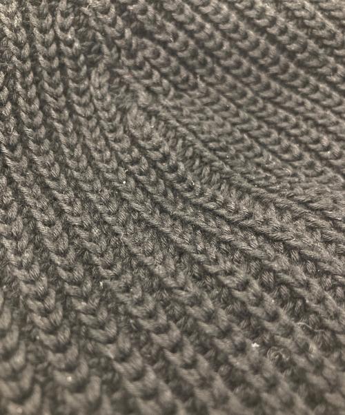 MONCLER（モンクレール）MONCLER (モンクレール) BERRETTO ロゴパッチビーニーニットキャップ/ベッレットロゴパッチビーニーニットキャップ ブラック サイズ:UNIの古着・服飾アイテム