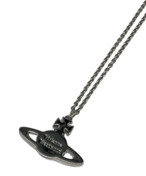 Vivienne Westwood（ヴィヴィアンウエストウッド）Vivienne Westwood (ヴィヴィアンウエストウッド) MAN.KIKA オーブネックレス ブルーの古着・服飾アイテム