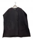 Nobleノーブル）の古着「MTRリバーポンチョジレ」｜ブラウン