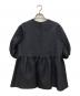 UNITED ARROWS (ユナイテッドアローズ) AIRY ジャカード 5SL ペプラム ブラウス ブラック サイズ:36：5000円