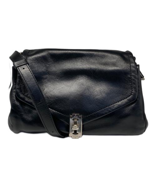 vunque（ブンク）vunque (ブンク) ショルダーバッグ ブラックの古着・服飾アイテム