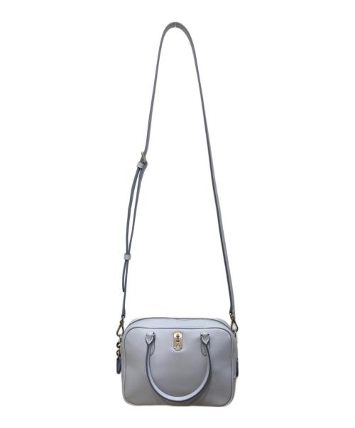 vunque（ブンク）vunque (ブンク) 2WAYショルダーバッグ ブルーの古着・服飾アイテム