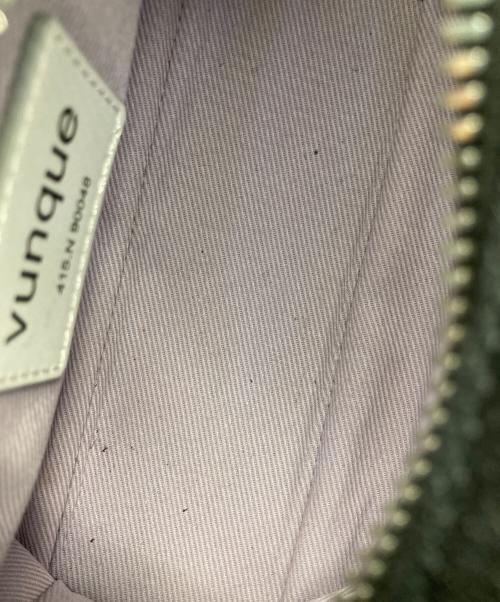 vunque（ブンク）vunque (ブンク) ミニショルダーバッグ ブラックの古着・服飾アイテム
