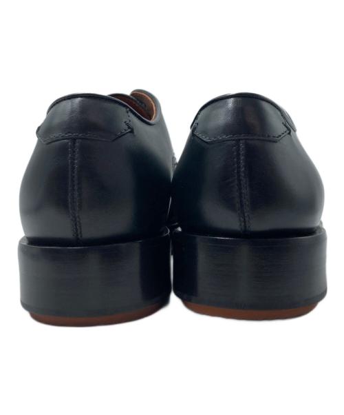 ZEGNA（ゼニア）ZEGNA (ゼニア) レザーダービーシューズ ブラック サイズ:SIZE 8 1/2USの古着・服飾アイテム