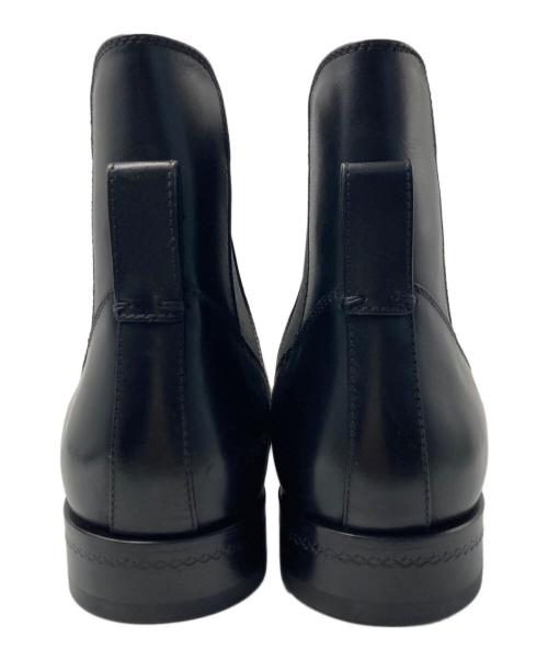 ZEGNA（ゼニア）ZEGNA (ゼニア) サイドゴアブーツ ブラック サイズ:8 1/2USの古着・服飾アイテム