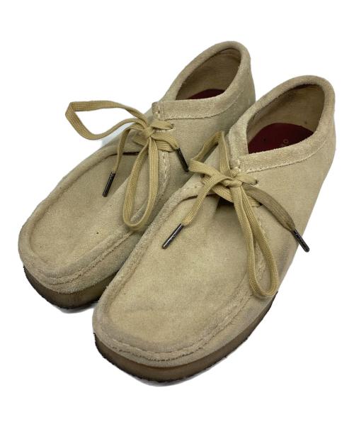 CLARKS（クラークス）CLARKS (クラークス) ワラビーシューズ ベージュ サイズ:26の古着・服飾アイテム