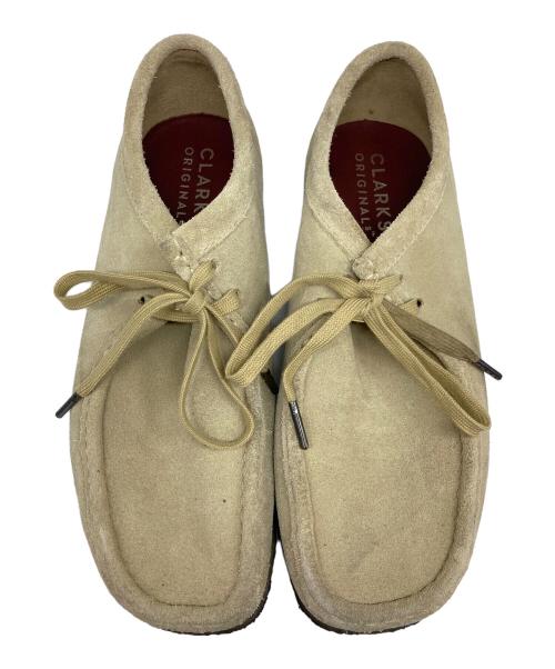 CLARKS（クラークス）CLARKS (クラークス) ワラビーシューズ ベージュ サイズ:26の古着・服飾アイテム