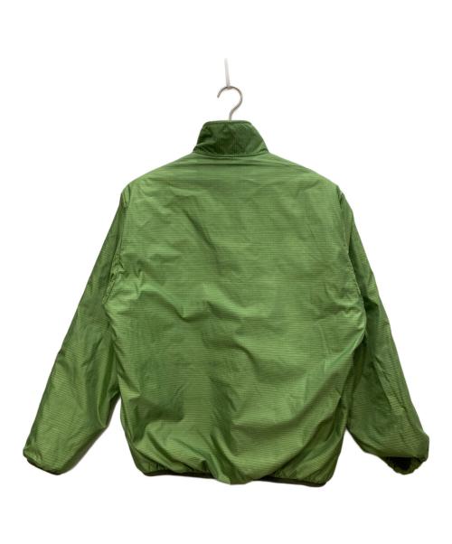 Patagonia（パタゴニア）Patagonia (パタゴニア) グリセードリバーシブルスナップT ブラウン×グリーン サイズ:不明の古着・服飾アイテム